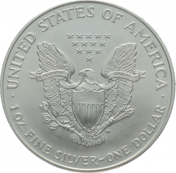 USA 1 Dollar 1996 Silver Eagle - 1 Unze Feinsilber